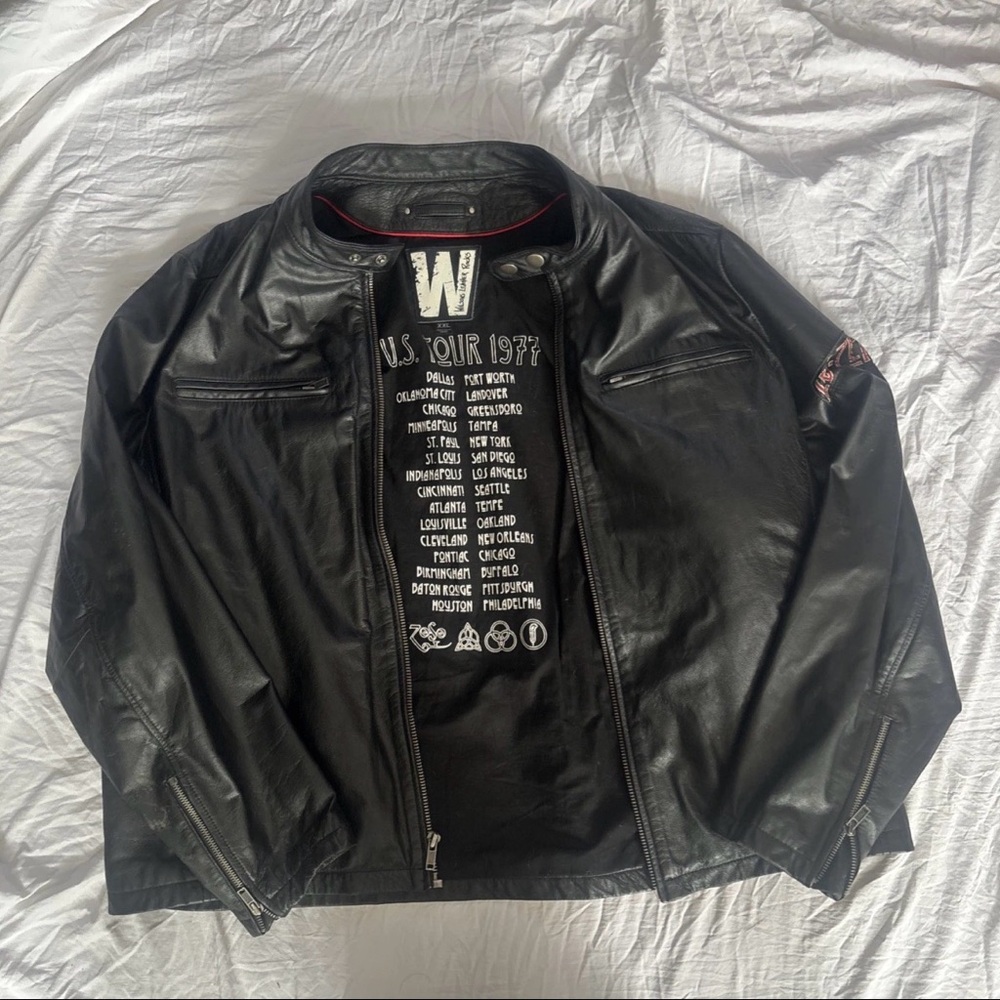 Vintage 1977 LED ZEPPELIN Tour Jacket by Wilson